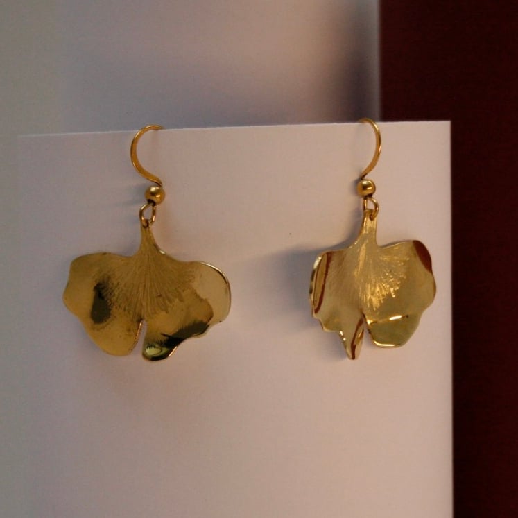 Boucles d’oreilles Ginkgo