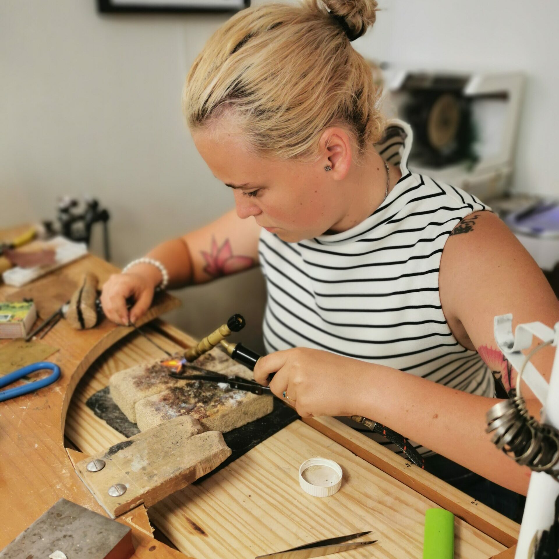 Stage Bijouterie atelier de fabrication