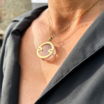 Fil rouge / Maille foçat gold filled