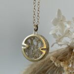 Dentelle doré/Laiton/ chaîne Gold filled